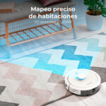 AENO Robot aspirador - AENO RC4S, 14,4 V, Depósito 0,3 l, Autonomía 250 Min., Blanco - Imagen 6