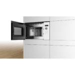 BOSCH Microondas integrable - BOSCH BFL524MW0, 800 W, 5 potencia, 20 l, Blanco - Imagen 3