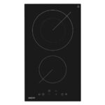 AKPO Placa de vitrocerámica - AKPO PKA 30 601, 2 zonas, 30 cm, Negro