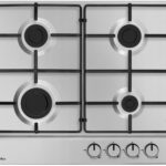 AMICA Placa de gas - AMICA PGA6100BPR, 4 zonas, 590 mm, Inox