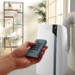 DE Aire acondicionado portátil - DE LONGHI Pingüino PAC EX 105A+++, 10000 fg/h, 3 velocidades, 100 m³, 63 dB(A), Blanco - Imagen 3