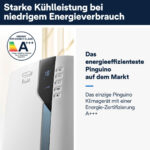 DE Aire acondicionado portátil - DE LONGHI Pingüino PAC EX 105A+++, 10000 fg/h, 3 velocidades, 100 m³, 63 dB(A), Blanco - Imagen 8