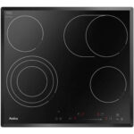 AMICA Placa de vitrocerámica - AMICA 23473, 4 zonas, 60 cm, Negro