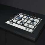 SMEG Placa de gas - SMEG P261XGH, 4 zona(s) zonas, Cilíndrico, 60 cm, Inox - Imagen 2