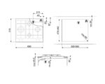 SMEG Placa de gas - SMEG P261XGH, 4 zona(s) zonas, Cilíndrico, 60 cm, Inox - Imagen 5