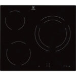 ELECTROLUX Placa de vitrocerámica - ELECTROLUX 7332543384396, 3 zona(s) zonas, 590 mm, Negro