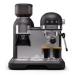 KLARSTEIN Cafetera espresso - KLARSTEIN Bella Café Espresso, 1550 W, Negro