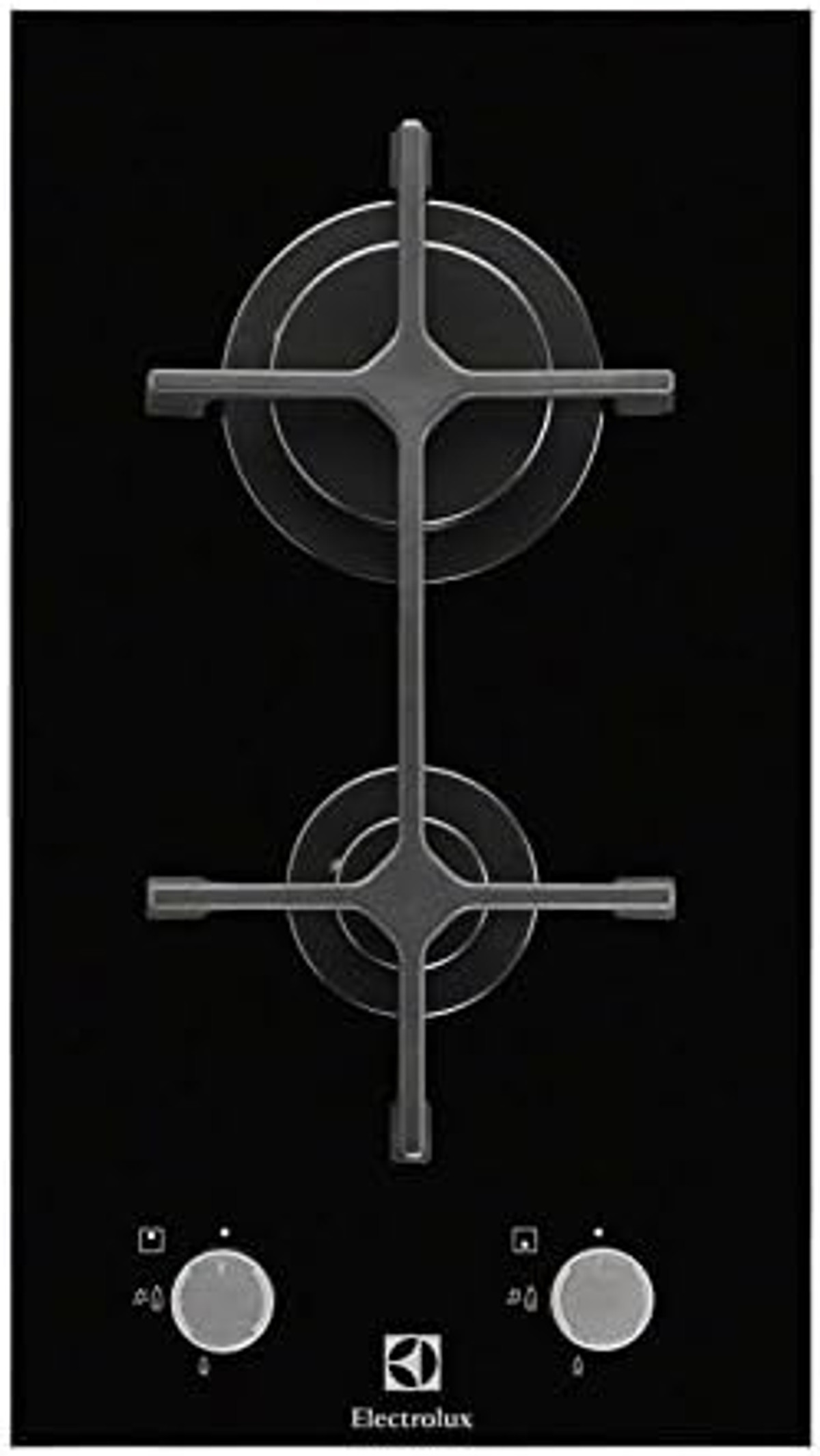 134378298_1 ELECTROLUX Placa de gas - ELECTROLUX EGC3322NVK, 2 zonas, Propane/butane, 290 mm, Negro - Imagen 1