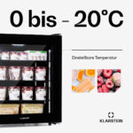 Ficha técnica Mini congelador - KLARSTEIN Ice Age 88, 69 cm, Negro - Imagen 5