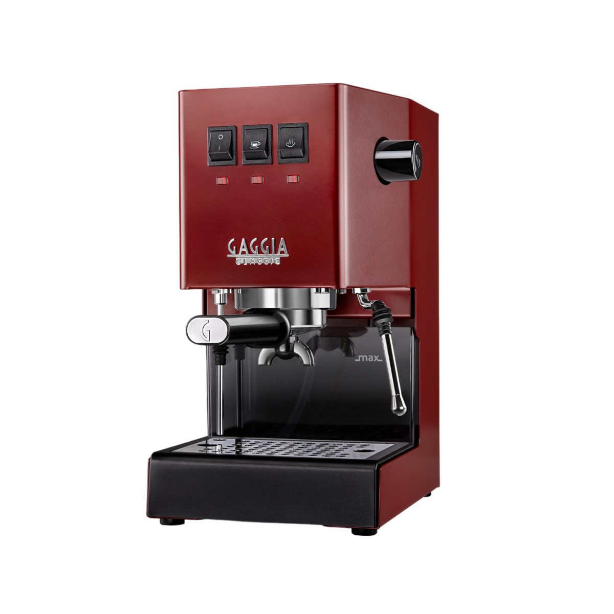 134524265_1 GAGGIA Cafetera espresso manual - GAGGIA E24, 15 bar, 1200 W, 2 tazas, Rojo - Imagen 1