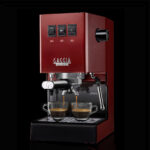 GAGGIA Cafetera espresso manual - GAGGIA E24, 15 bar, 1200 W, 2 tazas, Rojo - Imagen 3
