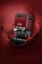 GAGGIA Cafetera espresso manual - GAGGIA E24, 15 bar, 1200 W, 2 tazas, Rojo - Imagen 7