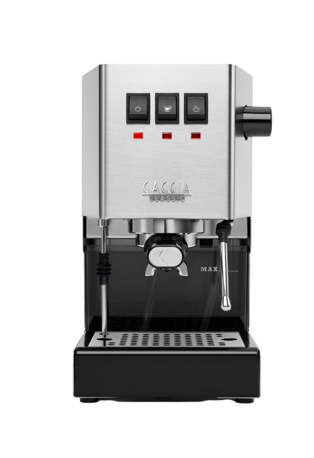 134524291_1 GAGGIA Cafetera express - GAGGIA E24, 15 bar, 1200 W, 2 tazas, Plata - Imagen 1