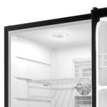 Nevera pequeña - KLARSTEIN Matterhorn Breeze 68, Altura 74 cm, Negro - Imagen 3