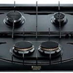 HOTPOINT Placa de gas - HOTPOINT-ARISTON PHN 960MST (AN) R/HA, 6 zonas, Metano, 870 mm, Inox