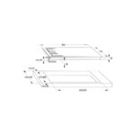 HISENSE Placa de gas - HISENSE 3838782435768, 5 zonas, 860 mm, Inox - Imagen 2