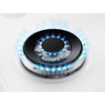 ELECTROLUX Placa de gas - ELECTROLUX 222002710, 5.0000 zonas, 18 cm, Blanco - Imagen 4