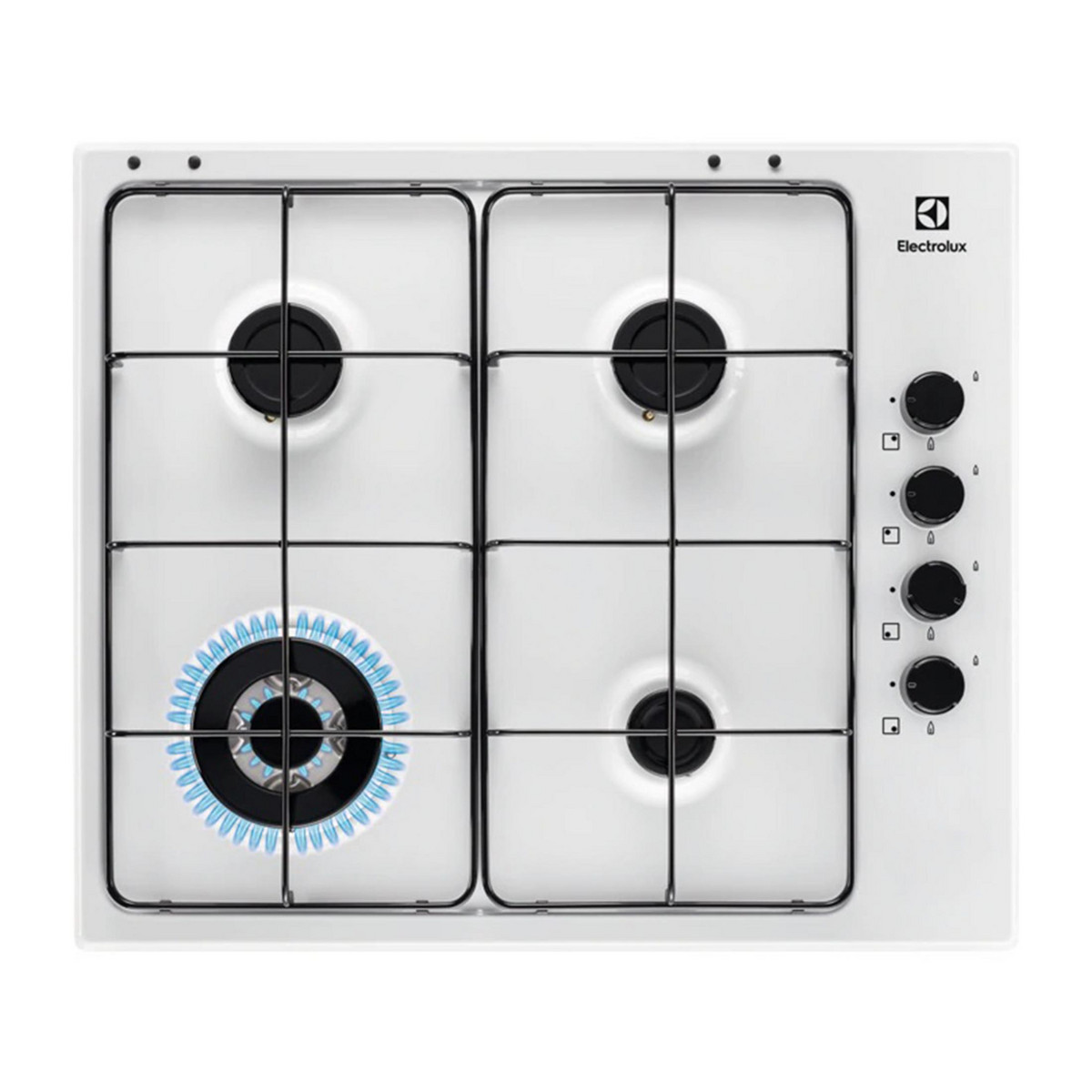135145244_1 ELECTROLUX Placa de gas - ELECTROLUX 7332543592791, 4 zonas, GN + GLP (propano/butano), 59,4 cm, Inox - Imagen 1