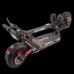 ZWHEEL Patinete eléctrico - ZWHEEL ZRino Duo, Pot. máx. 2000 W, Carga máx. 120 kg, 45 km autonomía, 12500 mAh, Negro - Imagen 8