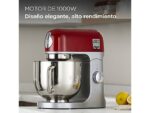 Kenwood Robot de cocina - Kenwood kMix KMX750RD, Amasadora de repostería, 1000 W Bol de 5 l, 6 Velocidades, Rojo - Imagen 2