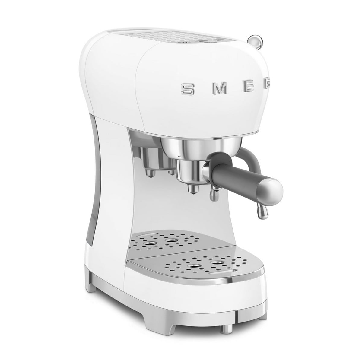 136341545_1 SMEG Cafetera express - SMEG ECF02WHEU, 15 bar, 1350 W, 1,0 tazas, Blanco - Imagen 1