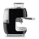 SMEG Cafetera express - SMEG EGF03BLEU, 20 bar, 1650 W, 2 tazas, Negro - Imagen 3