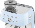 SMEG Cafetera express - SMEG EGF03PBEU, 15 bar, 1650 W, 2 tazas, Azul - Imagen 5