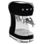 SMEG Cafetera express - SMEG ECF02BLEU, 15 bar, 1350 W, 2 tazas, Negro - Imagen 4