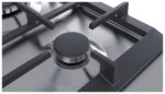 SIEMENS Placa de gas - SIEMENS EC6A5HB90D, 4 zonas, Gas natural, GLP (gas licuado de petróleo), 582 mm, Negro, Acero inoxidable - Imagen 8