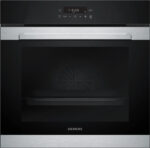 SIEMENS Horno - SIEMENS SIEHB372ABS0, Integrable, Sí, 71 l, 548 mm, Negro, Acero inoxidable