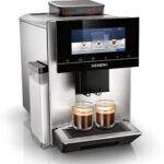 SIEMENS Máquina espresso - SIEMENS TQ903D03, 19 bar, 1500 W, 0,7 l, Acero inoxidable