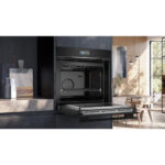 SIEMENS Horno microondas - SIEMENS iQ700 HM736GAB1, Integrable, Hidrolítica, 67 l, 59,4 cm, Negro - Imagen 5