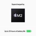 APPLE Portátil - APPLE MacBook Pro, 13,3 " Retina, Apple M, M2, 8 GB RAM, 256 GB SSD, 256 GB SSD, M2, macOS, Gris - Imagen 8