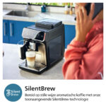 PHILIPS Cafetera express - PHILIPS EP3347/90, 15 bar, 230 W, 0,26 l, 2 tazas, Negro - Imagen 6