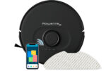 ROWENTA Robot aspirador - ROWENTA RR8575WH, 8575 W, Potencia de succión 2,7 kPa, Depósito 4,1 l, Autonomía 120 min, Negro