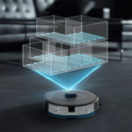 ROWENTA Robot aspirador - ROWENTA RR8575WH, 8575 W, Potencia de succión 2,7 kPa, Depósito 4,1 l, Autonomía 120 min, Negro - Imagen 6