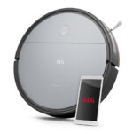 AEG Robot aspirador - AEG AEGAR61UD1UG, 2600 W, Potencia de succión 315 W, Depósito 0,2 l, Autonomía 120 min, Gris - Imagen 3