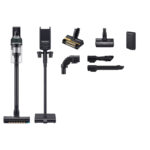 SAMSUNG Aspirador escoba - SAMSUNG SAMVS20C9542TN_WA, 210 W, Potencia de succión 210 AirWatt, Depósito 0,8 l, Autonomía 60 min, Negro - Imagen 2