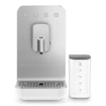 SMEG Cafetera Superautomática - SMEG BCC13WHMEU, 19 bar, 1350 W, 500 ml, 1 tazas, Inox