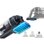SAMSUNG Aspirador escoba - SAMSUNG VS20C8524TB/WA, 210 W, Potencia de succión 210 W, Depósito 0,8 l, Autonomía 60 min, Negro - Imagen 7