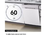 Samsung Lavavajillas - Samsung DW60M6050FS, 14 servicios, 7 programas, 59.8 cm, Función Higiene, Configuración Flexible, Inox - Imagen 4