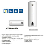 Termo eléctrico - TERMO STANDARD, CTRH-80-REV CATA, 73 l, Blanco - Imagen 2