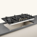 KLARSTEIN Placa de gas - KLARSTEIN Victoria Chef Edition 5 zone, 5 zonas, 90 cm, Negro - Imagen 8