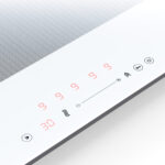 KLARSTEIN Placa de inducción - KLARSTEIN Delicatessa 90 Slim Hybrid, 4 zonas, 90 cm, Blanco - Imagen 4