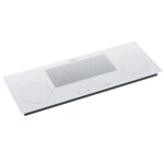 KLARSTEIN Placa de inducción - KLARSTEIN Delicatessa 90 Slim Hybrid, 4 zonas, 90 cm, Blanco - Imagen 5