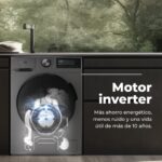Nova Lavadora secadora - Nova 8/6X EVVO, 1350 rpm, 13 programas, Inox - Imagen 5
