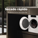 EVVO Secadora evacuación - EVVO Mini S3, Evacuacion, 5 programas, Blanco - Imagen 4