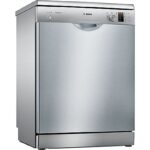 Bosch Lavavajillas - Bosch SMS25AI05E, Independiente, 12 cubiertos, 5 programas, 60 cm, Inox