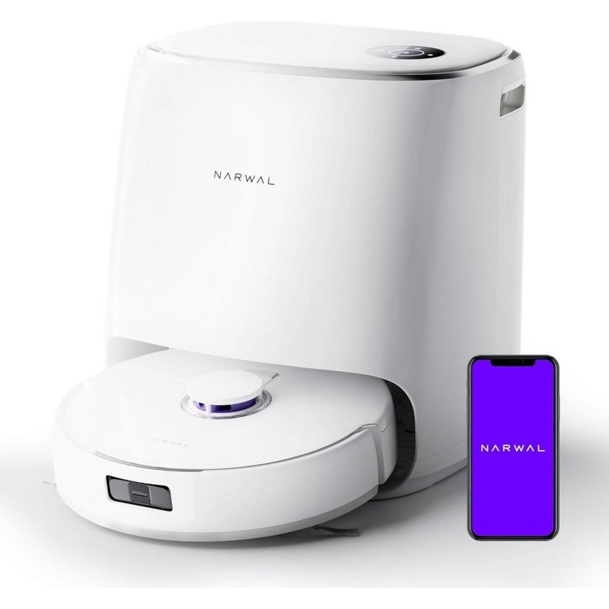 138486261_1 NARWAL Robot aspirador - NARWAL Freo X Ultra, 65 W, Potencia de succión 8200 kPa, Depósito 1 l, Autonomía 210min, Blanco - Imagen 1