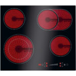 BOMANN Placa de vitrocerámica - BOMANN EBK 7941, 4 zone(s) zonas, 580 mm, Negro